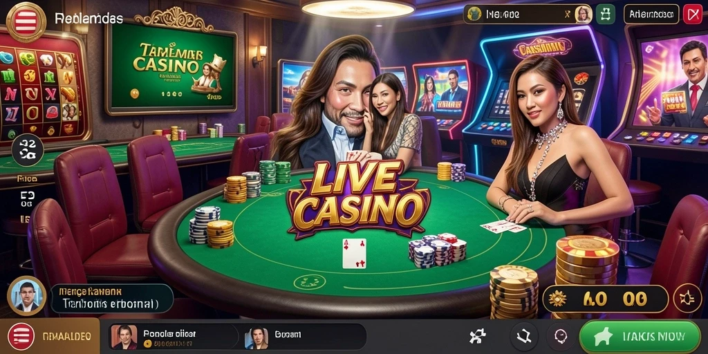 Gameplay seru dan interaksi dealer dalam F32 Live Casino.