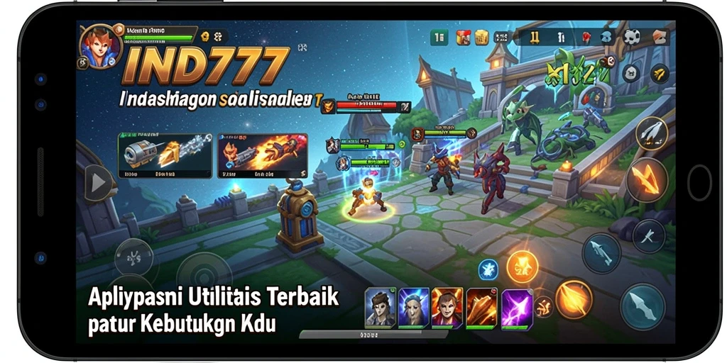 Tampilan screenshot utama IND777 menampilkan fitur manajemen yang intuitif.