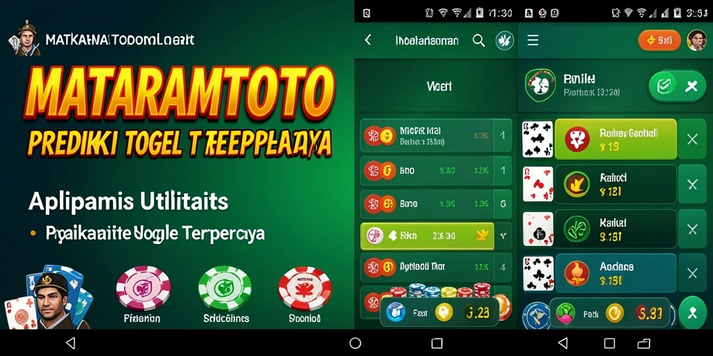 Tampilan antarmuka MATARAMTOTO yang ramah pengguna.